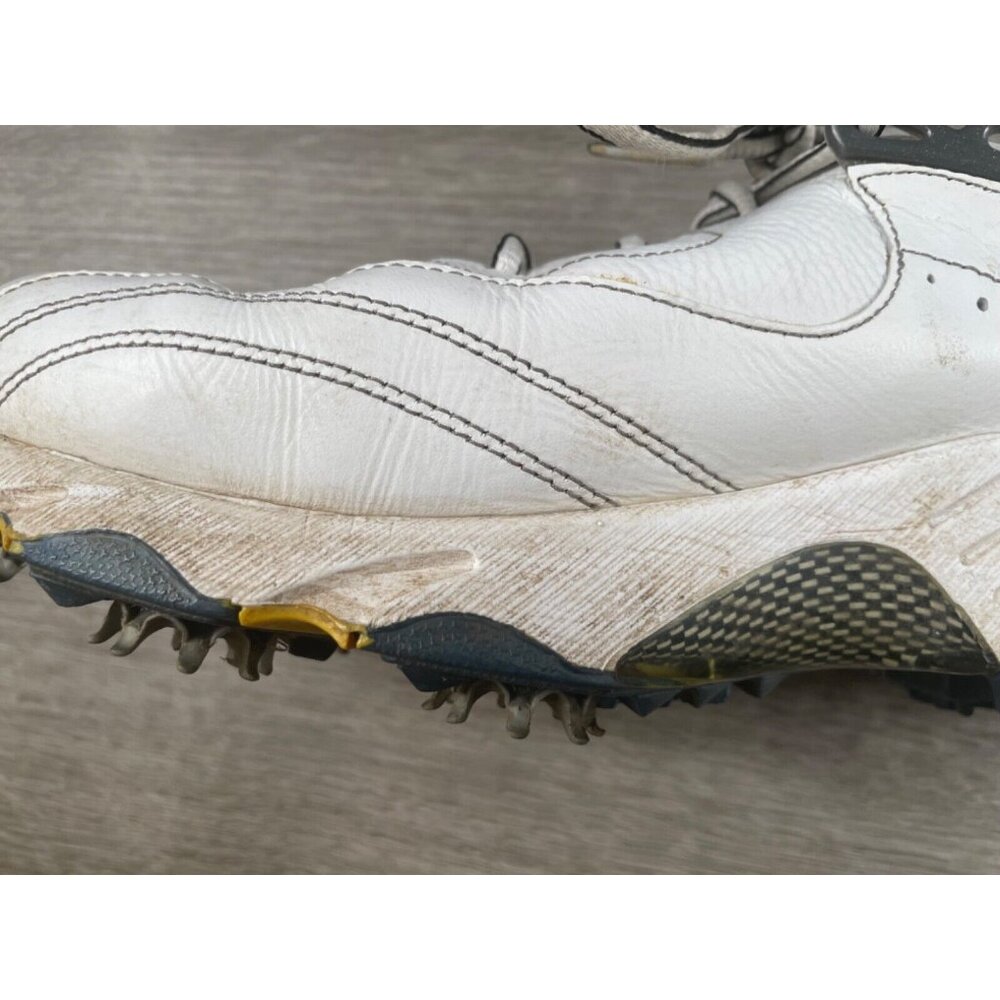 Footjoy Golf Shoes Women's Size 8.5 M White Leather 54195 Comfort - Picture 15 of 16